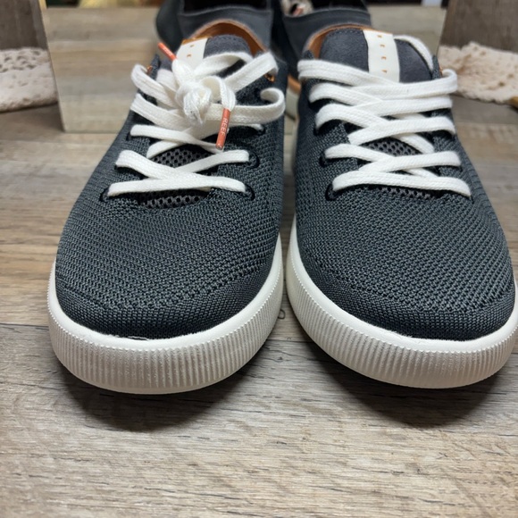Reef Neptune 3 Women US Sz9grey gray Knit Collapsible Heel Casual Sneakers EUC - Picture 4 of 9